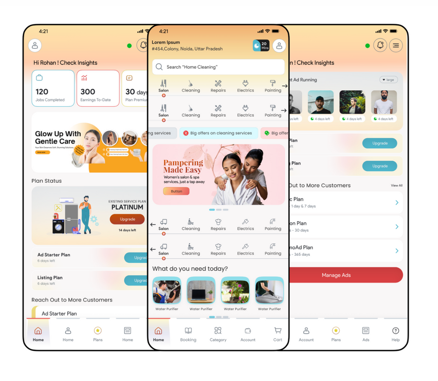 How We Built Skilzvilla - A Quick-Booking App for 70+ Home Service